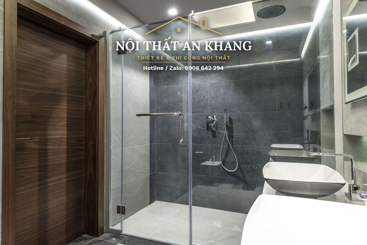 Phòng tắm biệt thự đá xám đen – góc 4