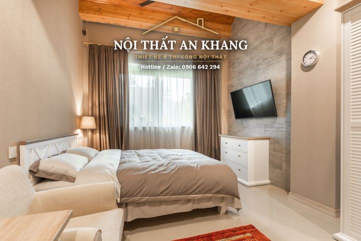 Biệt thự sân vườn có hồ bơi trong nhà (nguyên căn) – góc 13