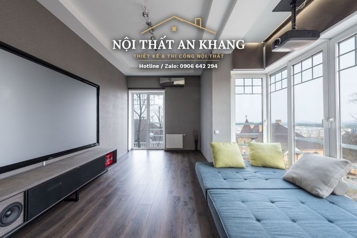 Căn hộ bếp vân gỗ xám (nguyên căn) – góc 5