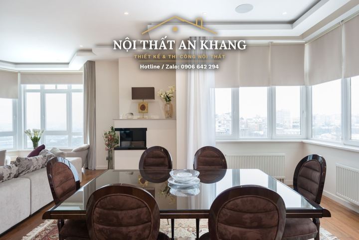Phòng khách căn hộ hiện đại – góc 6