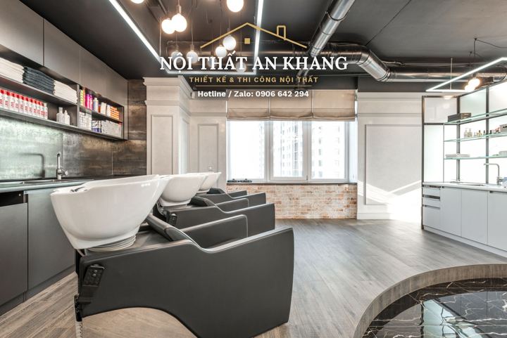 Salon làm đẹp – khu gội đầu – góc 4