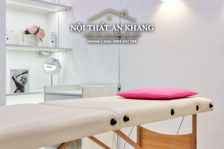 Spa tông hồng – phòng chăm sóc da – góc 6