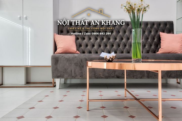 Spa tông hồng – sảnh đón & khu chờ – góc 6